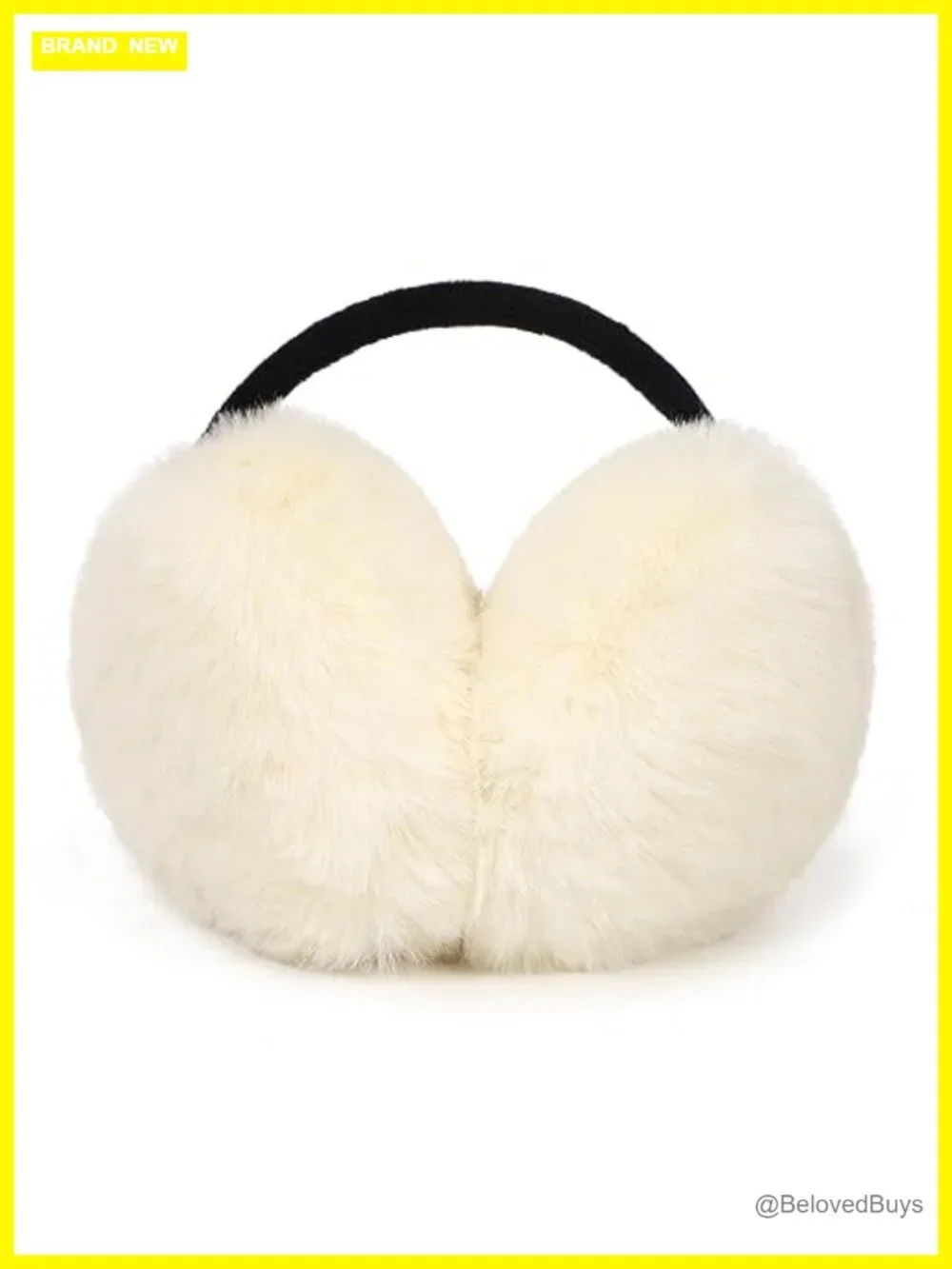 Faux Fur Headband and Earmuffs Set for Cold Weather Winter
